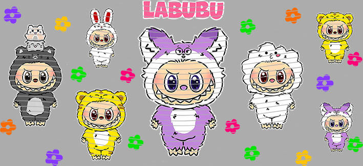 16oz Labubu-LB-120